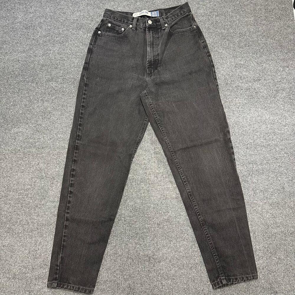 Vtg 90’s Women's Gap Blue Jeans No.9 Reverse Fit High Rise Baggy Mom Jeans 8 Reg